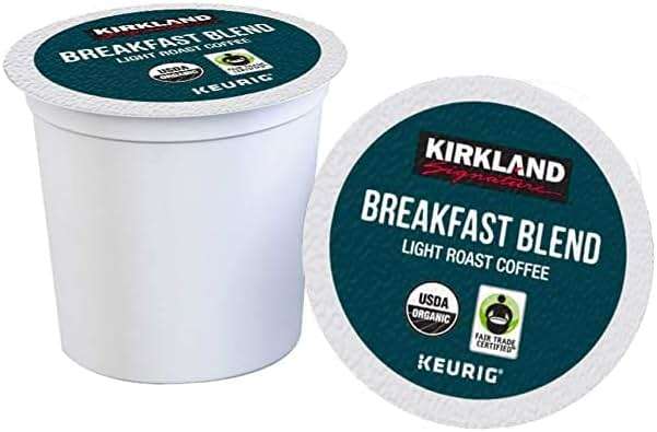 Kirkland Signature Breakfast Blend, Organic Light Roast Coffee - 120 Count - Image 4