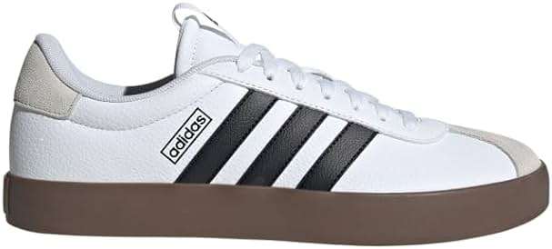 adidas Mens Vl Court 3.0 Lace Up Sneakers Shoes Casual - Red - Image 11