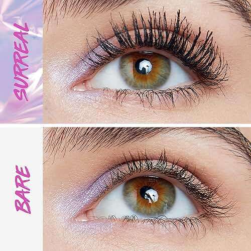 Maybelline The Falsies Surreal Extensions Washable Mascara, Volumizing, Lengthening Mascara Make Up, Blackest Black, 1 Count - Image 3