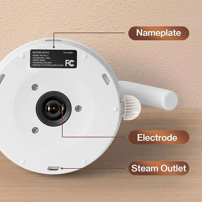 Mecity Electric Kettle Stainless Steel Gooseneck Water Kettle Water Boiler for Pour Over Coffee Fast Heating, Auto Shut Off, 27 fl oz, 1000W, Milk White - Image 7