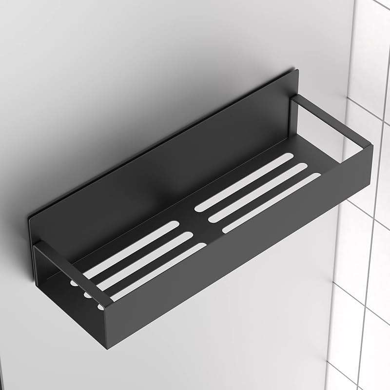 HuggieGems Metal 4 Pack Magnetic Spice Storage Rack Organizer for Refrigerator and Oven, Black Fridge Organizers and Storage, Metal - Image 7