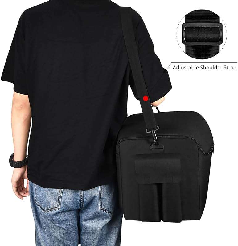 AZTOPA Speaker Carrying Case Tote Bag Compatible with JBL Partybox Encore Essential Portable Party Speaker & Accessories, Padded Shock-absorbing Material, Enhanced Protection - Image 6