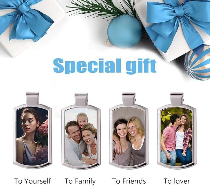 Personalized Photo Keychain Customizable Text Key Chain Alloy Pendant Keyring Custom Keychain With Picture Memorial Gifts - Image 4