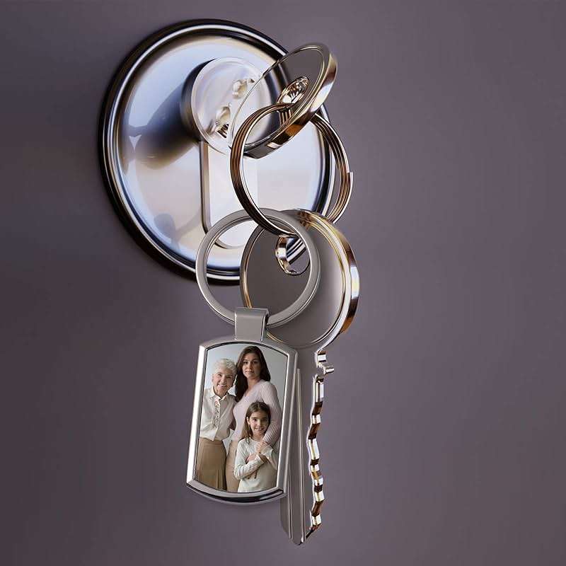 Personalized Photo Keychain Customizable Text Key Chain Alloy Pendant Keyring Custom Keychain With Picture Memorial Gifts - Image 9