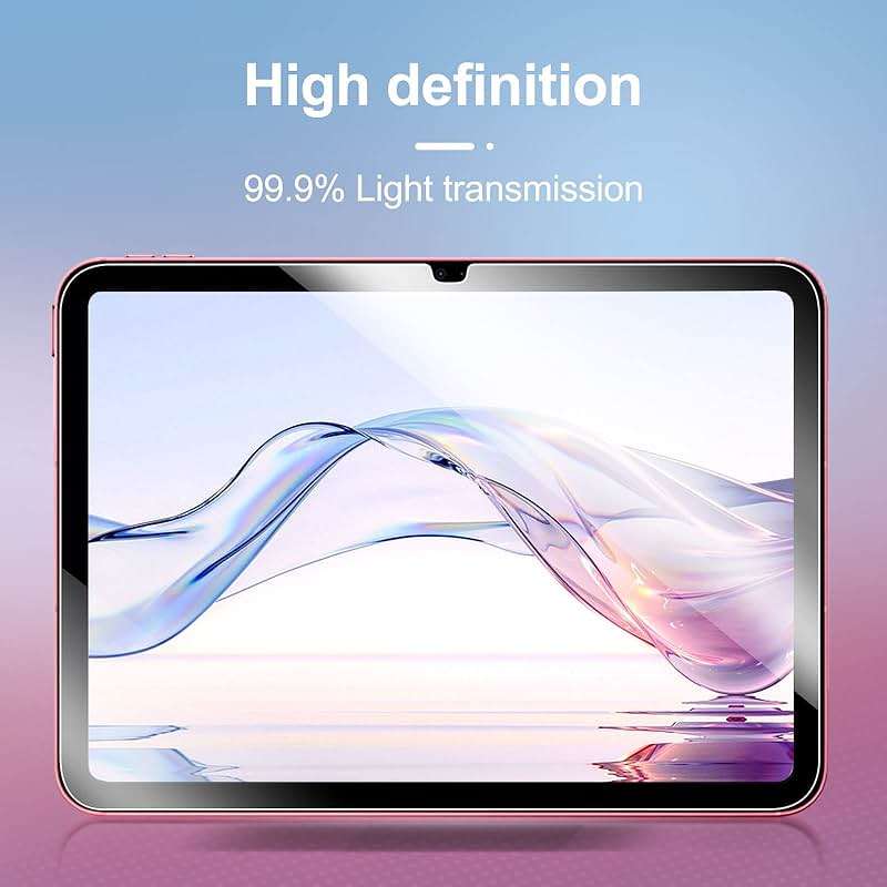 NEW'C 2 Pack Designed for iPad (A16) 11th Generation 2025, iPad 10th Generation 10.9 inches 2022 Screen Protector Tempered Glass, Bubble Free, Ultra Resistant (Easy Installation Frame) - Image 5