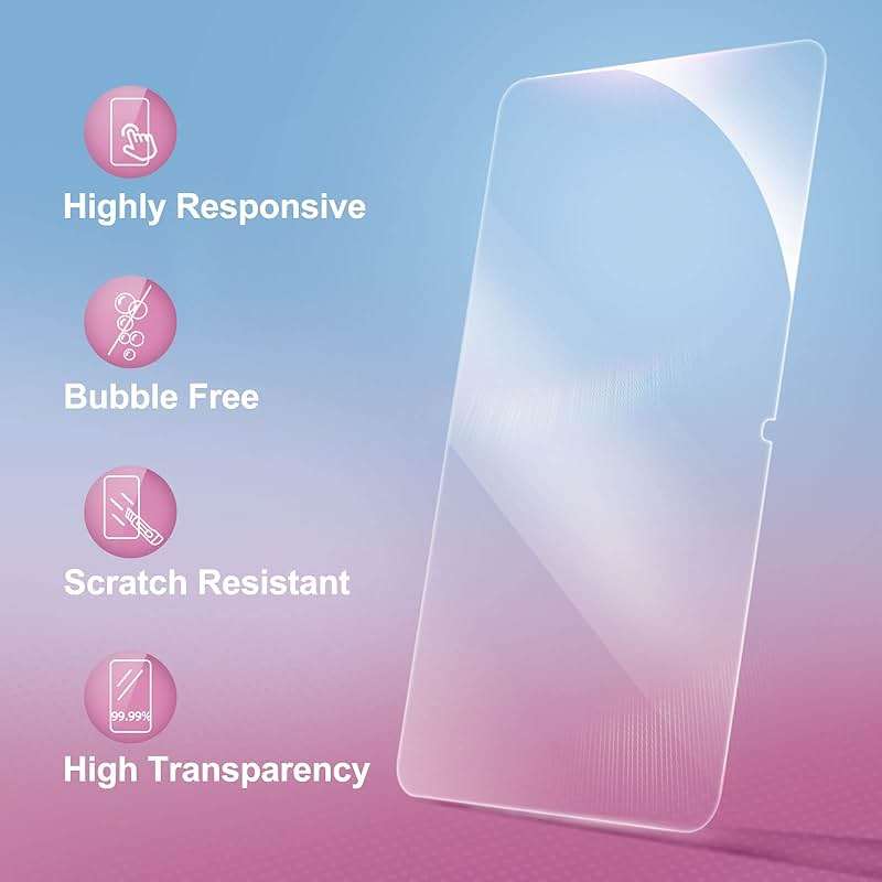 NEW'C 2 Pack Designed for iPad (A16) 11th Generation 2025, iPad 10th Generation 10.9 inches 2022 Screen Protector Tempered Glass, Bubble Free, Ultra Resistant (Easy Installation Frame) - Image 6