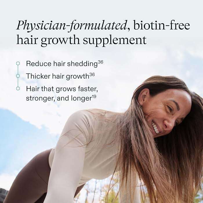 Nutrafol Women's Hair Growth Supplements and Hair Serum, Women 18-44 Years Old, Clinically Tested for Visibly Thicker, Stronger Hair, 100% Vegan Ingredients, Dermatologist Recommended - 1 Month Supply - Image 3