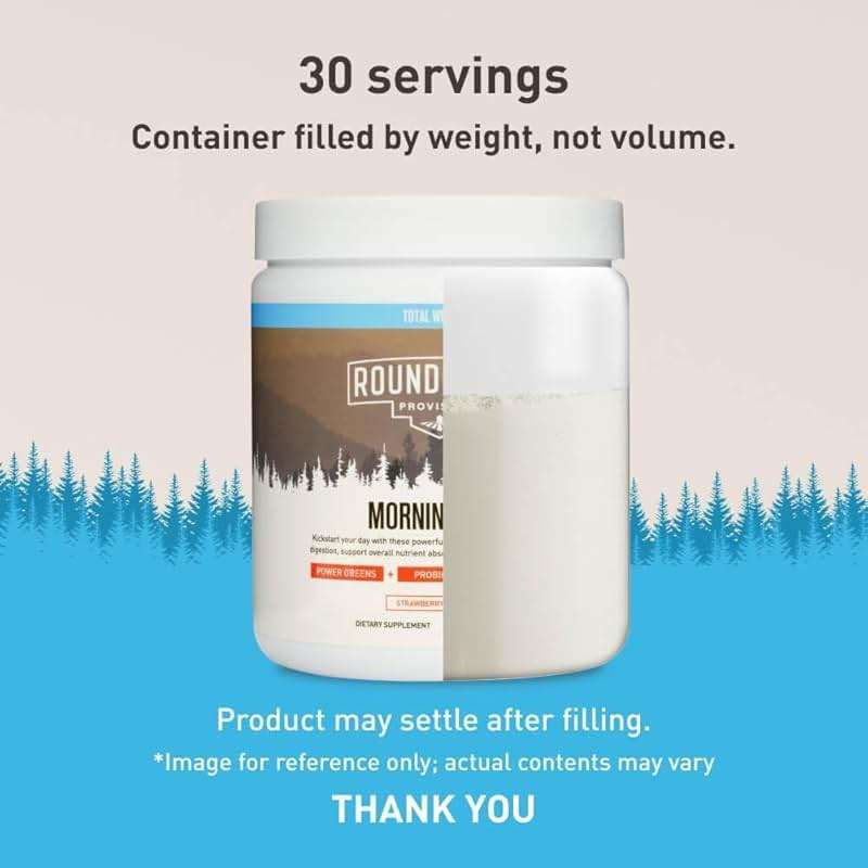 ROUNDHOUSE PROVISION Morning Kick, Zero Sugar Greens Superfood Powder Supplement with Ashwagandha, Collagen, Probiotics, Debloat Drink, 30 Servings (Strawberry Lemonade) by Chuck Norris - Image 6