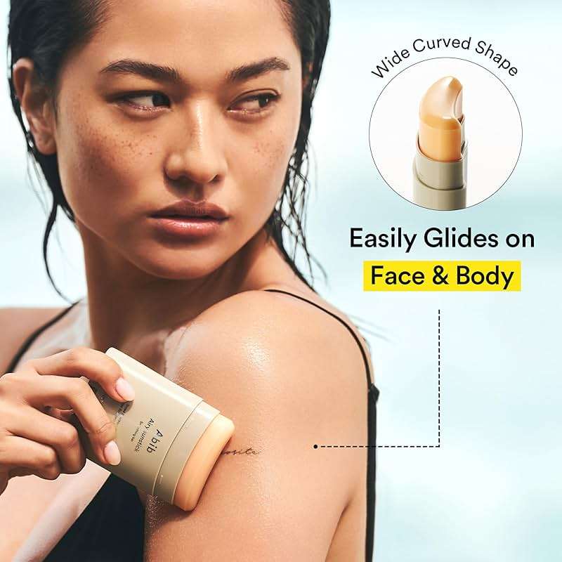 Abib Airy Sunstick Protection Bar SPF50+ Broad Spectrum, Semi-Matte Sunscreen Stick for Oily & Combination Skin, No White Cast, Water-Resistant, Korean Sunscreen, 0.81 oz / 23 g - Image 5