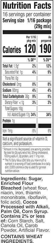 Betty Crocker Favorites Fudge Brownie Mix, 16.3 oz (Pack of 12) - Image 11