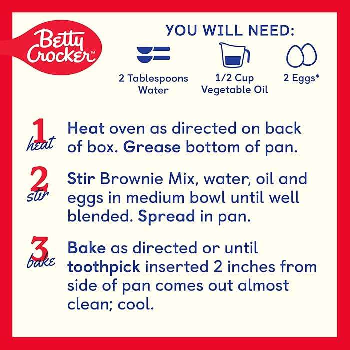 Betty Crocker Favorites Fudge Brownie Mix, 16.3 oz (Pack of 12) - Image 4