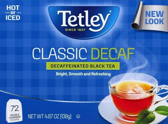 Tetley, Decaffeinated Classic Black Tea Bags, 72 Count - Image 8