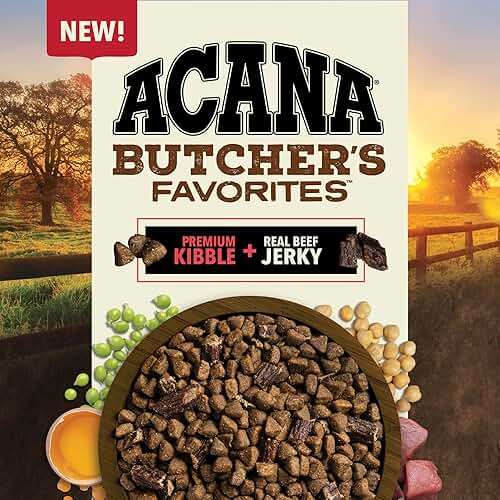 ACANA Butcher’s Favorites Grain-Free Dry Dog Food Farm-Raised Beef & Liver Recipe 4lb Bag - Image 3