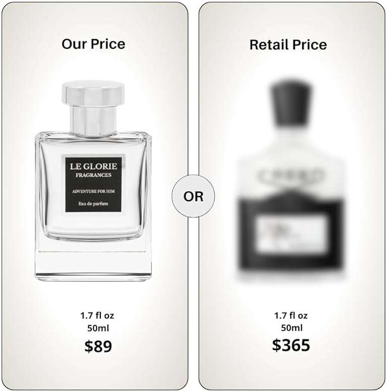 Le Glorie Fragrances Inspired by Aventus for men, Adventure for Him EDP, Long Lasting 12-14 Hours Perfume Spray for Men, All Skin Types, Cruelty Free - 1.70 oz 50ml - Image 2