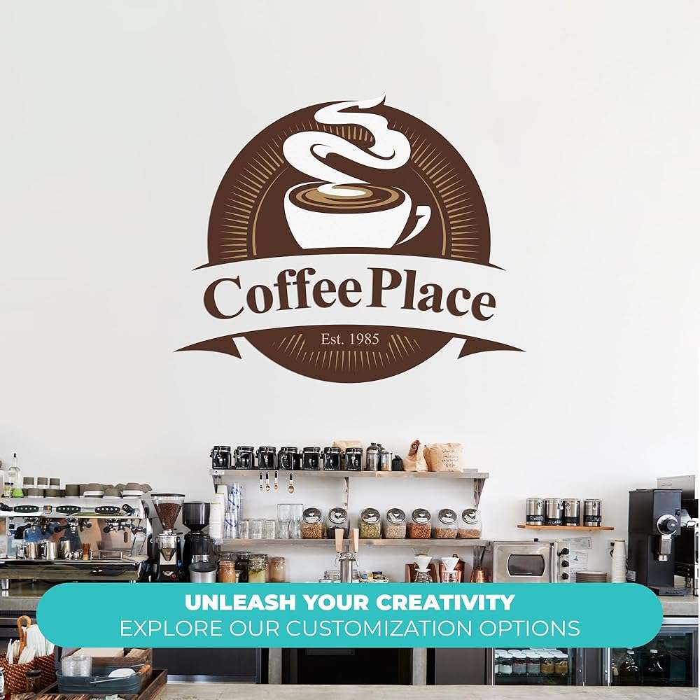 EGD Custom Business Logo Wall Decals & Windows for Your Office | Business Decal Customize Logo for a Professional & Corporate Image, Waterproof Vinyl - Image 4