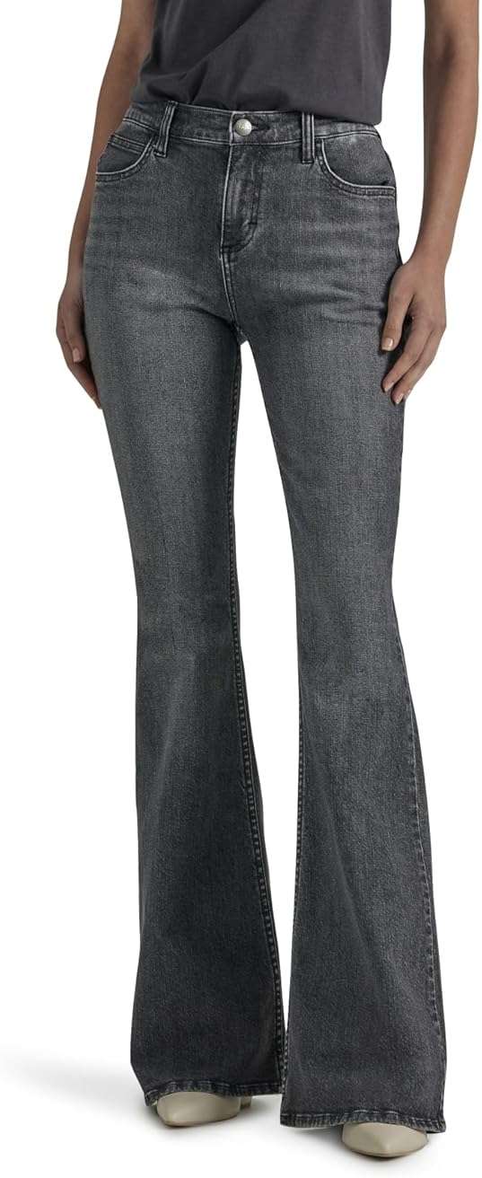 Lee Women's Legendary Mid Rise Flare Jean - Image 1