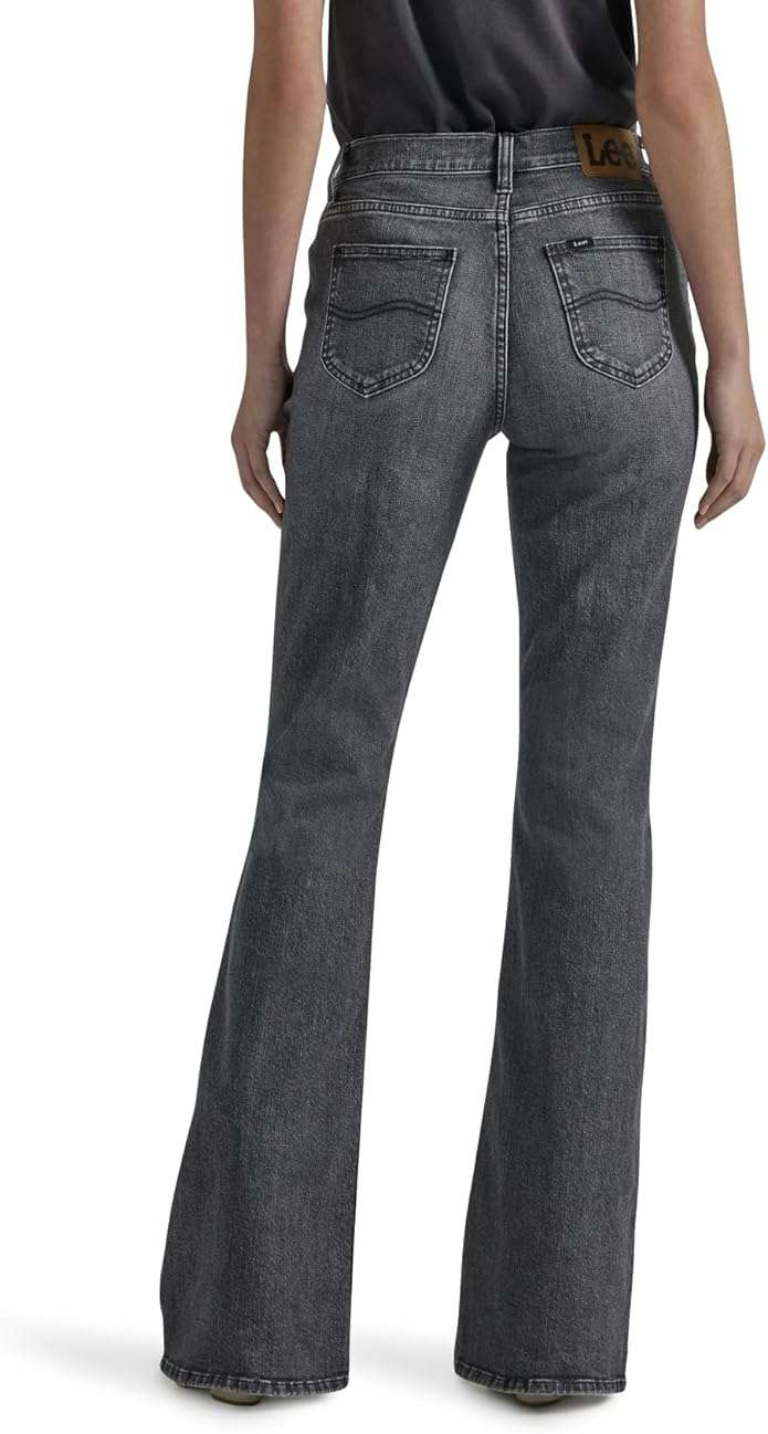 Lee Women's Legendary Mid Rise Flare Jean - Image 3