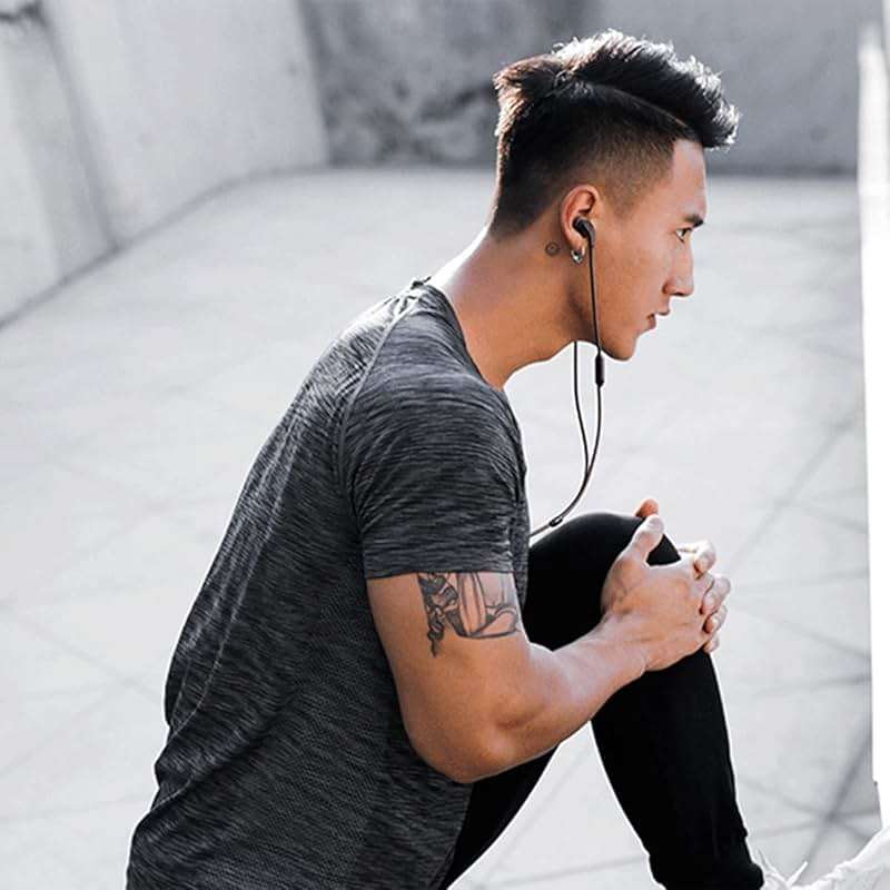JBL Endurance Run 2 Wired - Waterproof Wired Sports in-Ear Headphones, Pure Bass Sound, Hands-Free Calls, Never Hurt. Never Fall Out. (Black) - Image 2