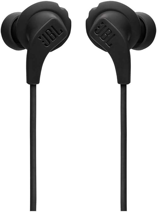 JBL Endurance Run 2 Wired - Waterproof Wired Sports in-Ear Headphones, Pure Bass Sound, Hands-Free Calls, Never Hurt. Never Fall Out. (Black) - Image 5