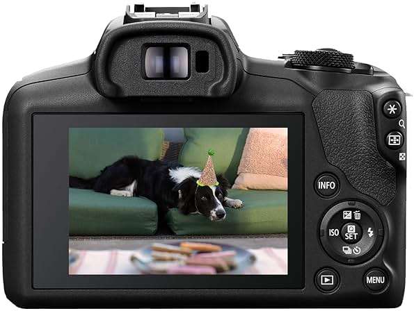 Canon EOS R100 Mirrorless Camera RF-S18-45mm F4.5-6.3 is STM Lens Kit, 24.1 Megapixel CMOS (APS-C) Sensor, 4K Video, Wi-Fi & Bluetooth, Beginner Photographers and Creators, Digital Camera, Black - Image 4