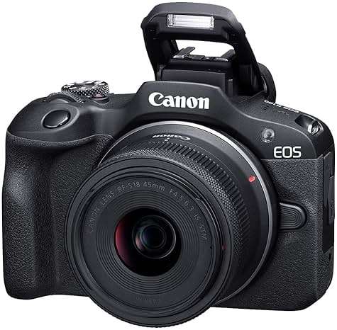 Canon EOS R100 Mirrorless Camera RF-S18-45mm F4.5-6.3 is STM Lens Kit, 24.1 Megapixel CMOS (APS-C) Sensor, 4K Video, Wi-Fi & Bluetooth, Beginner Photographers and Creators, Digital Camera, Black - Image 5