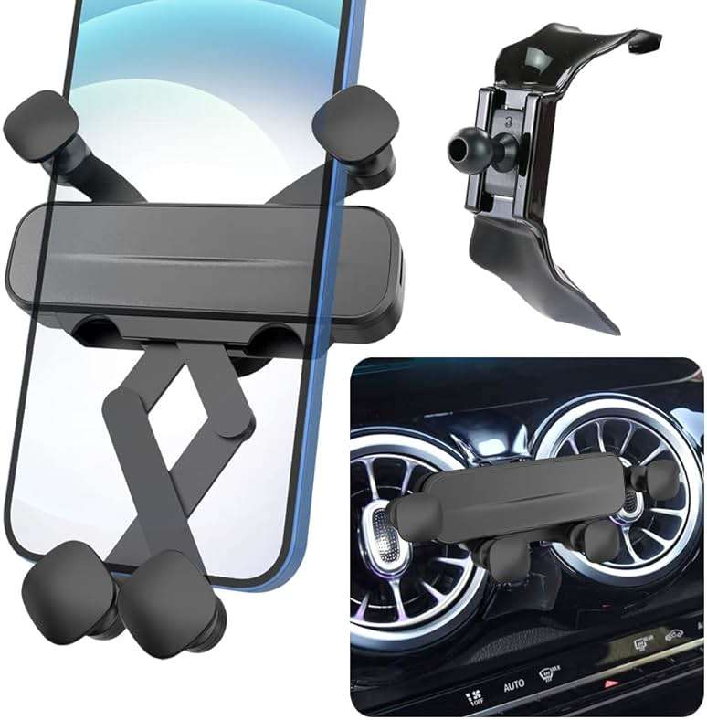 LUNQIN Car Phone Holder Mount for 2020-2025 Mercedes Benz GLB 250 Class EQB Auto Accessories Interior Decoration Mobile Cell Smartphone Bracket - Image 1