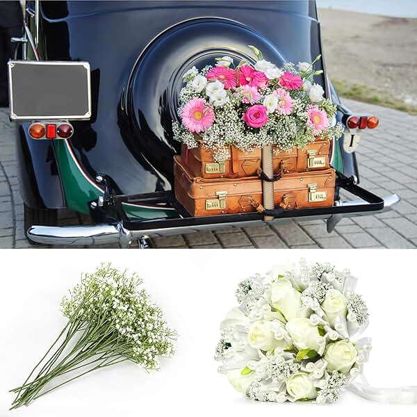 Sukh 10PCS Baby Breath Artificial Flowers Fake Babys Breath Gypsophila Flowers Bulk Realistic Artificial Flowers Bouquet Flores Artificiales para Decoracion for Wedding Party Home Decoration - Image 6