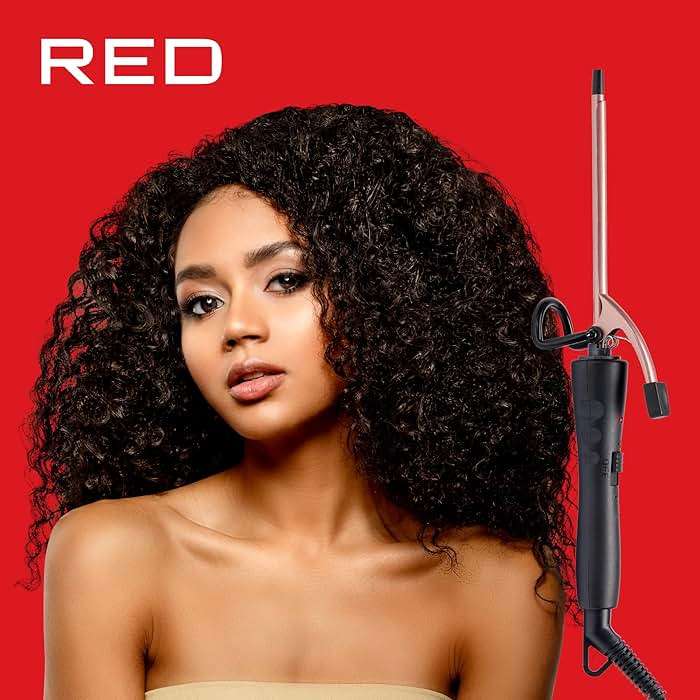 Kiss Red Curling Iron Pencil 1.25Inch - Image 6