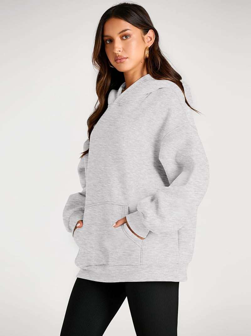 Trendy Queen Womens Oversized Hoodies Fleece Sweatshirts Fall Fashion Pullover Sweaters Winter Clothes - Image 3