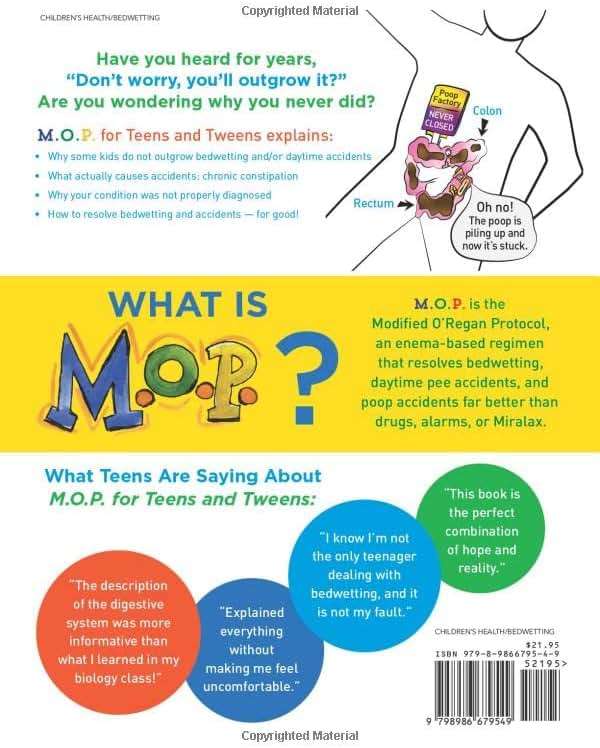 M.O.P. for Teens and Tweens: The Science-Based Way to STOP Bedwetting and Encopresis for Ages 10 to 18 - Image 2