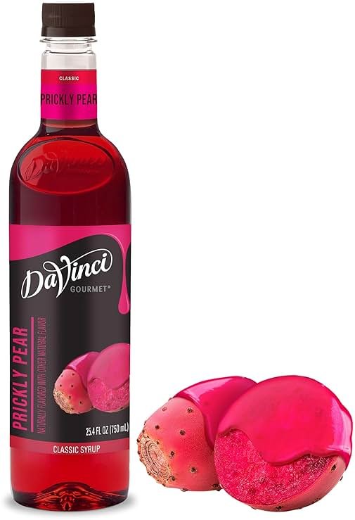 DaVinci Gourmet Prickly Pear Syrup, 25.4 Fluid Ounces (Pack of 1) - Product Image