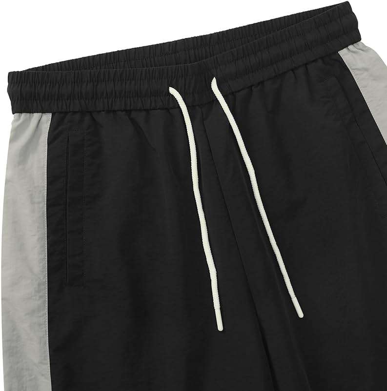 Aelfric Eden Striped Track Pants Men Parachute Pants Women Baggy Sweatpants Y2k Wide Leg Cargo Pants with Drawstring - Image 6