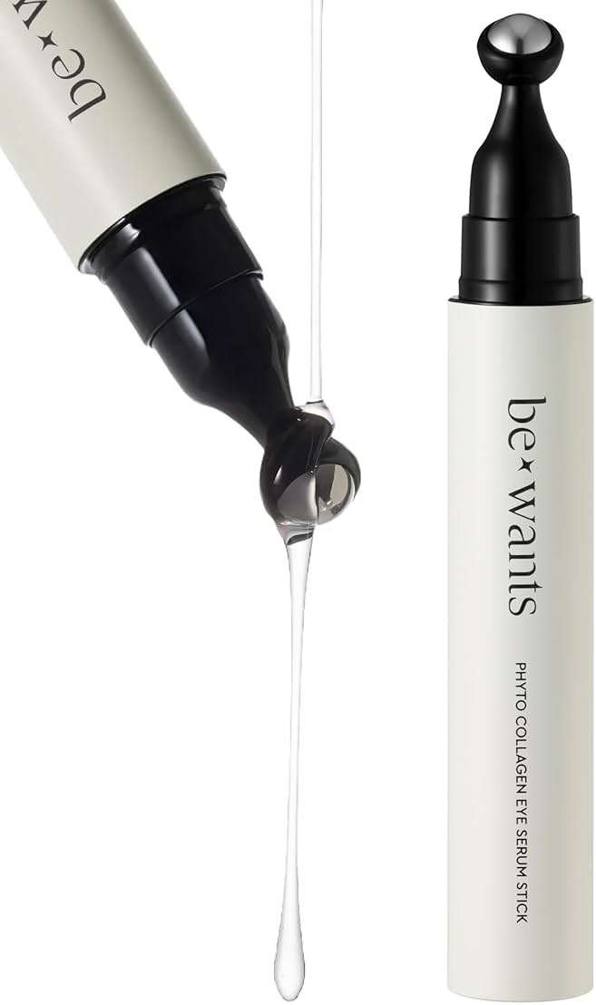 bewants Instant Eye Bag Remover for Puffiness, Serum Roller for Dark Circles and Puffiness, Under Eye Treatment with Bamboo Water, Vegan Collagen (1 Pack) - Image 1