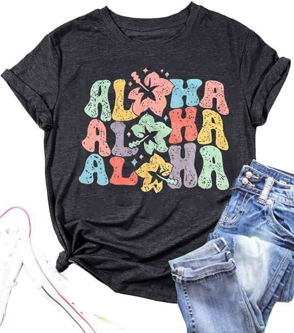 Hawaiian Shirt Women Family Vacation Tee Girls Hawaii Trip Summer Vacation T-Shirt - Image 2
