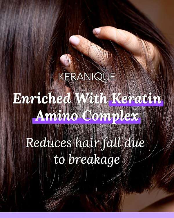 Keranique Hair Mask for Dry, Damaged & Thinning Hair – Deep Repair & Hydration with Keratin Protein & Ceramides – Strengthens, Volumizes & Supports Healthy Hair Growth – Keratin Amino Complex™ - Image 5