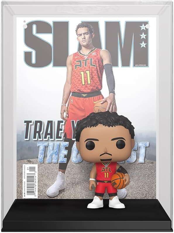 Funko POP! NBA Cover: Slam – Trae Young - Collectable Vinyl Figure - Gift Idea - Official Merchandise - for Kids & Adults - Sports Fans - Model Figure for Collectors and Display - Image 2