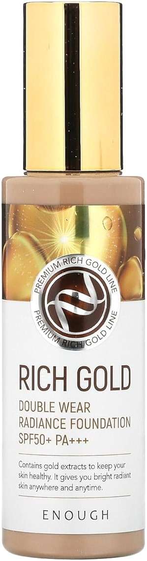 Enough Rich Gold, Double Wear Radiance Foundation, SPF 50+ PA+++, #23, 3.53 oz (100 g) - Image 1