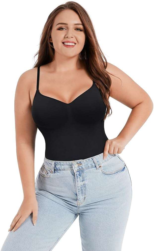 Tummy Control Shapewear Bodysuit for Women, Seamless Body Shaper Thong, Brief or Mid-Thigh Faja, Sculpting Slimming Bodysuits - Image 6