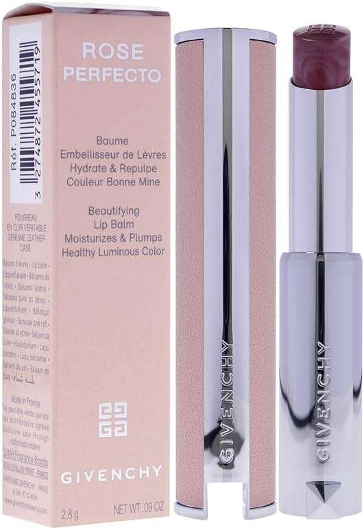Rose Perfecto Plumping Lip Balm - N102 Feeling Nude by Givenchy for Women - 0.09 oz Lip Balm - Image 3