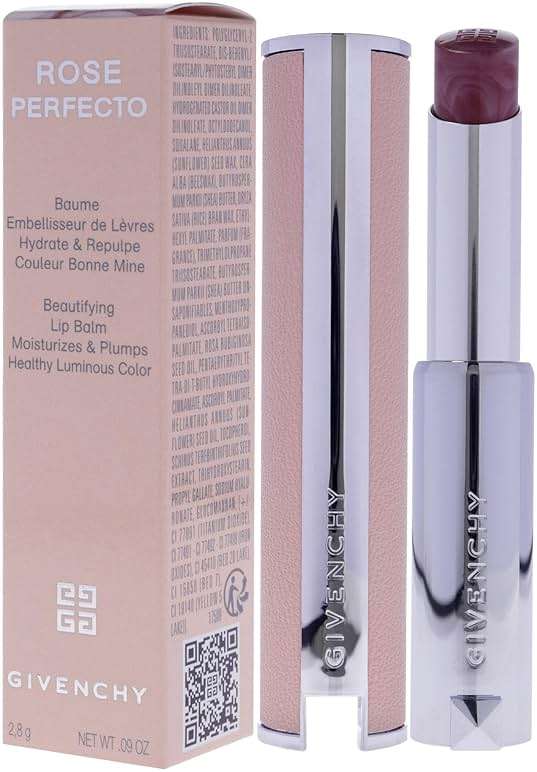 Rose Perfecto Plumping Lip Balm - N102 Feeling Nude by Givenchy for Women - 0.09 oz Lip Balm - Image 4