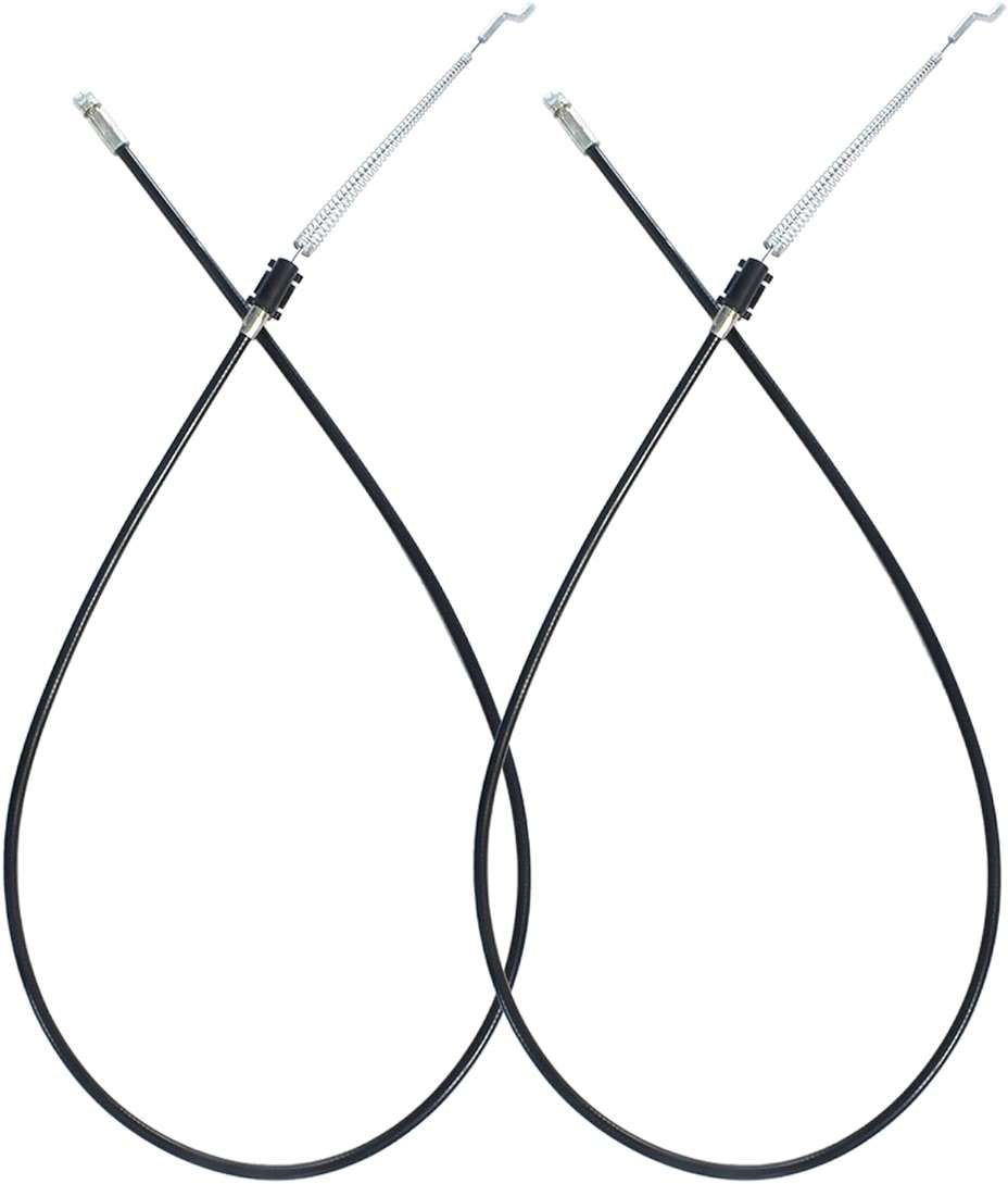 Biaungdo 2 Pcs Sofa Recliner Cables, Universal Recliner Part Release Cable Replacement Part Metal Sofa Couch Recliner Pull Handle Hook Exposed Cable (Black, 38.2in Total Length) - Image 5
