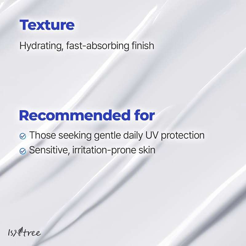 ISNTREE Hyaluronic Acid Daily Sun Gel SPF 30 | Korean Face Sunscreen with Hyaluronic Acid | Lightweight, Moisturizing Daily Sunscreen, No White Cast, 1.69 fl oz - Image 6
