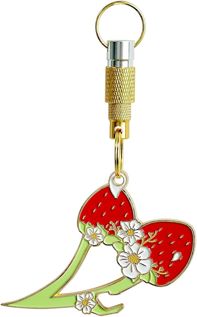 MALTERZER Keychain Safety for Women Self Defense Strawberry Key Chain Accessories Set - Product Image