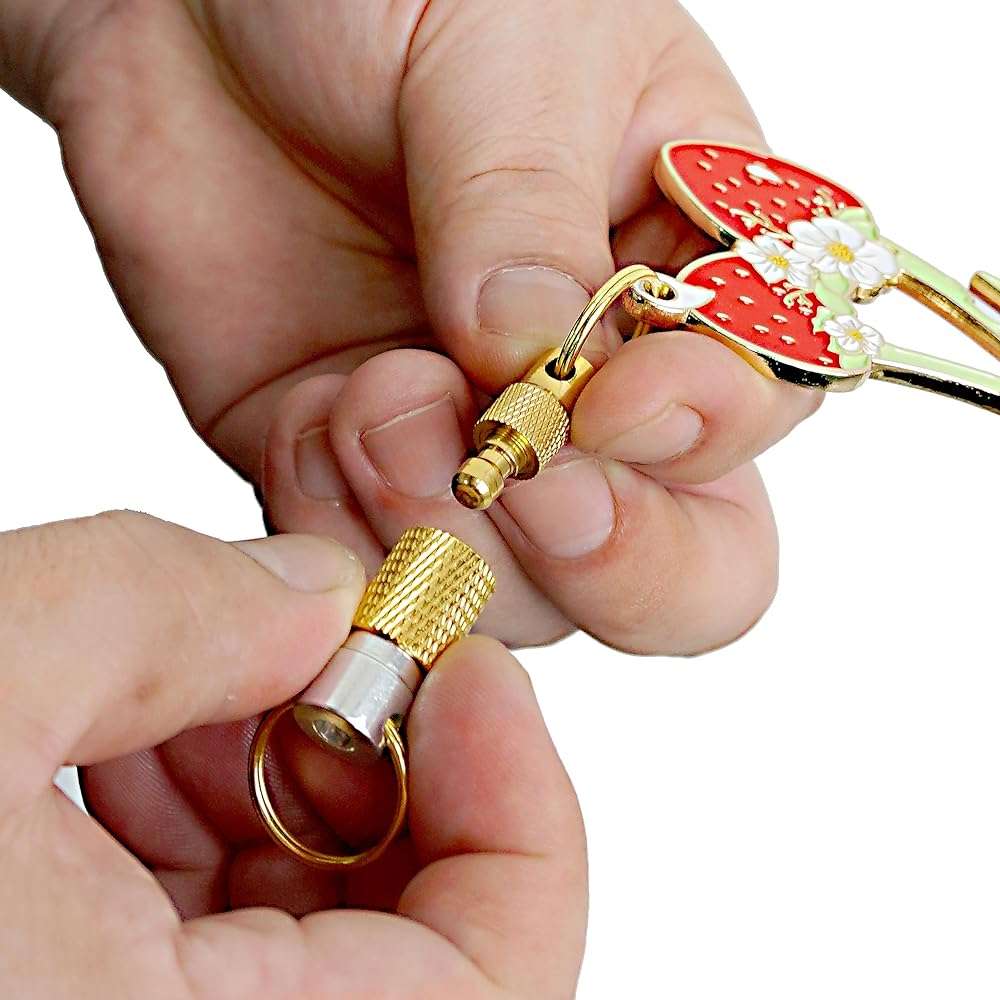 MALTERZER Keychain Safety for Women Self Defense Strawberry Key Chain Accessories Set - Image 3