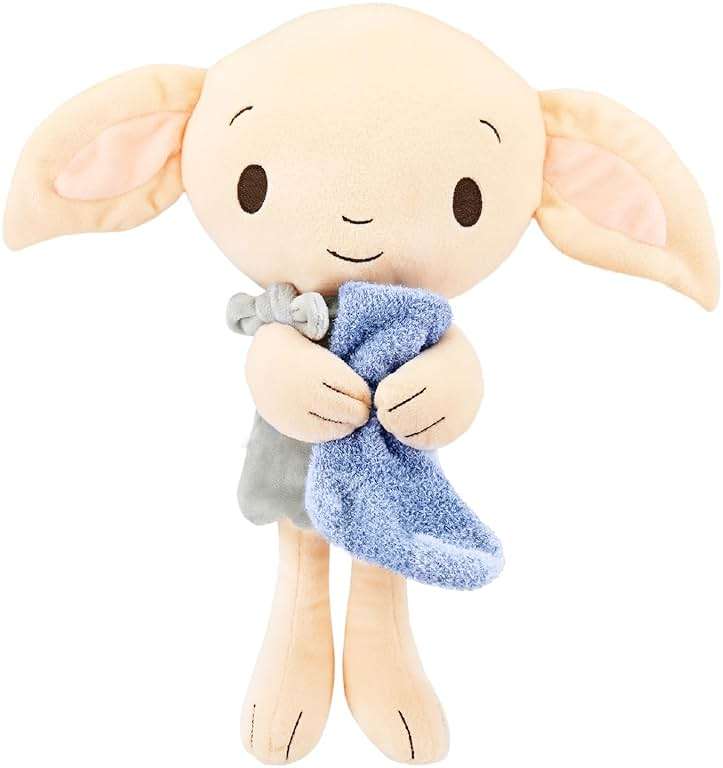 Kids Preferred Harry Potter Dobby Plush Stuffed Animal The Lovable House Elf Holding His Iconic Sock for Babies, Toddlers, and Kids 15 inches - Image 1