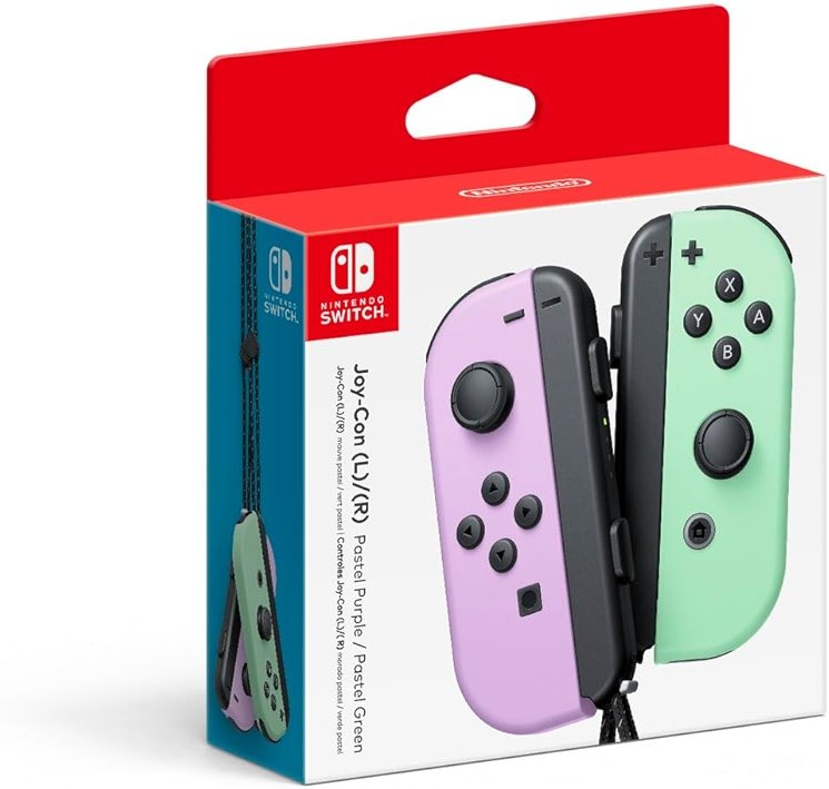Nintendo Joy-Con (L)/(R) - Pastel Purple/Pastel Green - Product Image