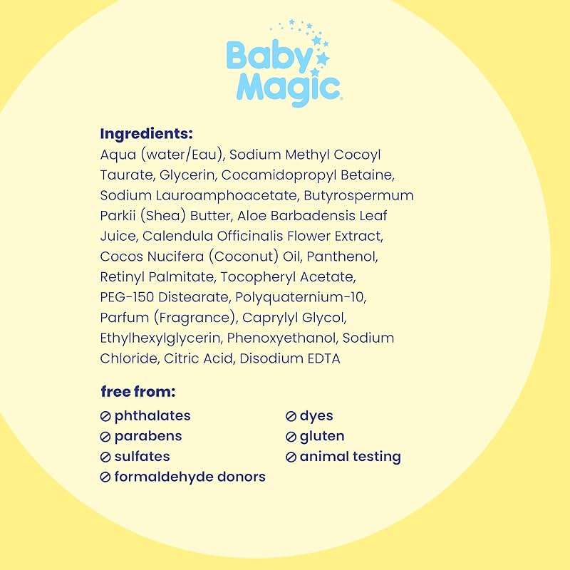Baby Magic Moisturizing Hair & Body Wash, 16.5 Fl Oz | Moisturizing, Made with Calendula, Tear Free - Image 9