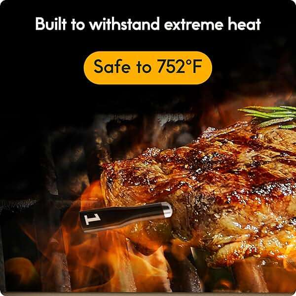 CHEF iQ Sense Smart Wireless Meat Thermometer with 3 Ultra-Thin Probes, Unlimited Range Bluetooth Meat Thermometer, Digital Food Thermometer for Remote Monitoring of BBQ Grill, Oven - Image 8