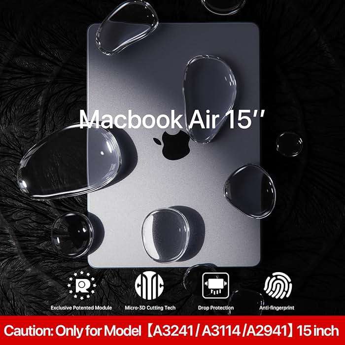Soonjet Invisible Armor for MacBook Air 15 inch Case M5 M4 M3 M2 2026-2023 | 100% Color Match, Clear Matte, Protective Hard Shell Laptop Cover, Ultra Thin, Anti Fingerprint & Scratch, Closes Seamlessly - Image 2
