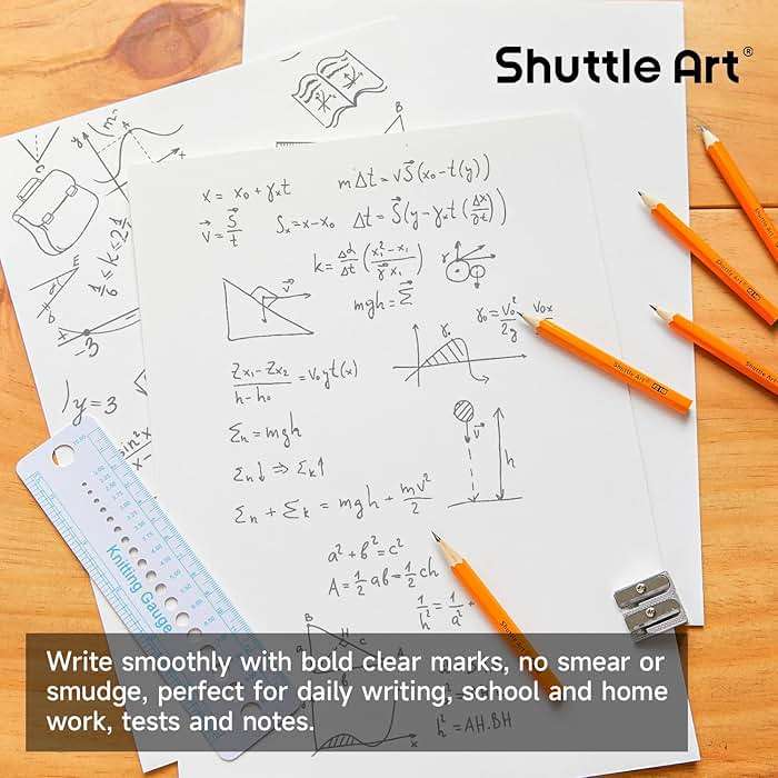 Shuttle Art 360 Pack #2 HB Golf Pencils, Wood-cased 3.5” Mini Pencils Bulk, Pre-sharpened Small Pencil for Kids Teachers Writing Marking Sketching, Classroom Essentials, Back to School Supplies - Image 5